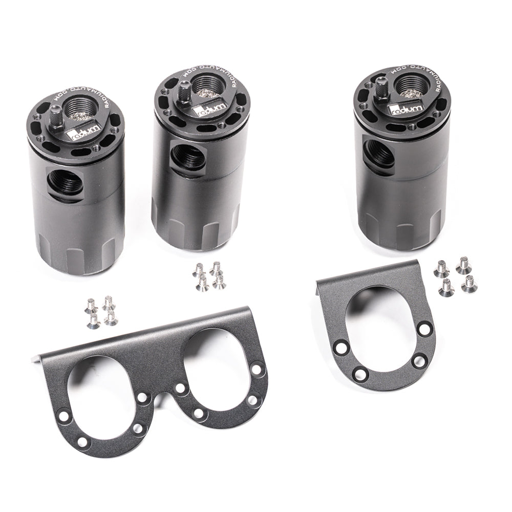 20-0005-FL Catch Can Kit Dual Universal Fluid Lock