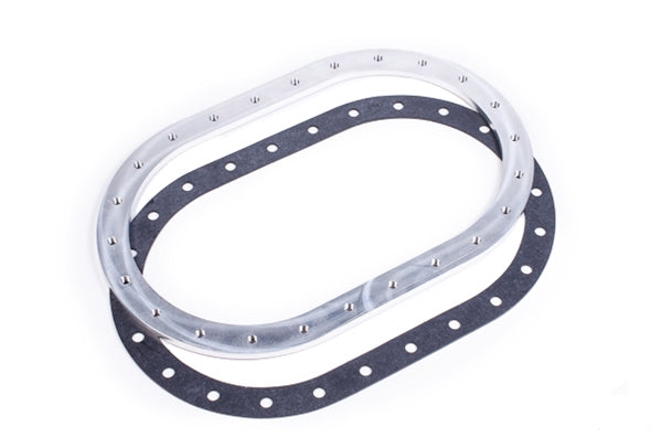 20-0278 Fuel Cell Weld Flange Raw Alum w/ Gasket
