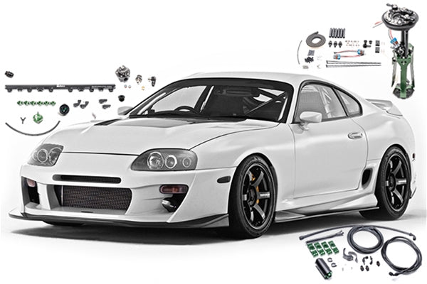 20-0415-03 Fuel Hanger Plumbing Kit MK4 Supra Stainless Filter
