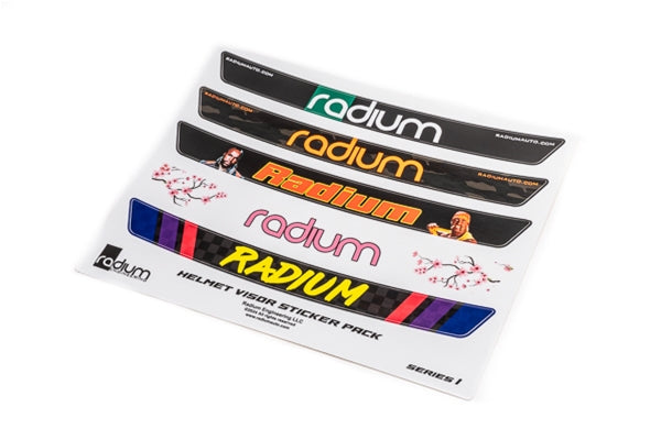 Helmet Visor Stickers