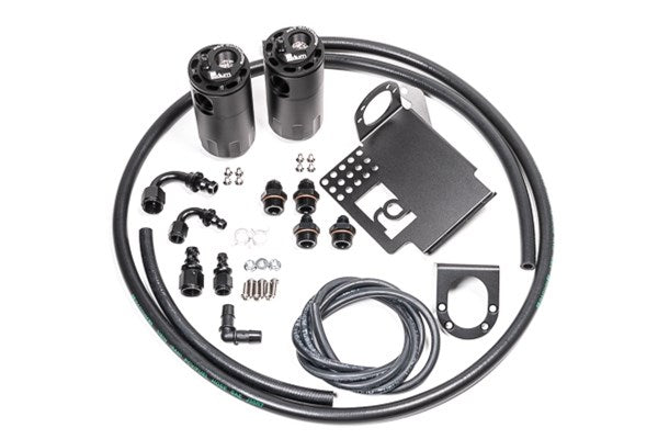 20-0099-FL Dual Catch Can Kit, 06-09 LHD & 00-09 RHD S2000