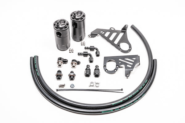 20-0358-FL Dual Catch Can Kit, 15-18 Focus ST