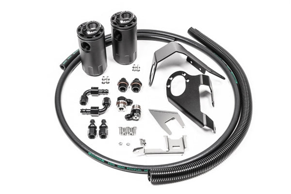 20-0525-FL Dual Catch Can Kit, Nissan 370Z/G37