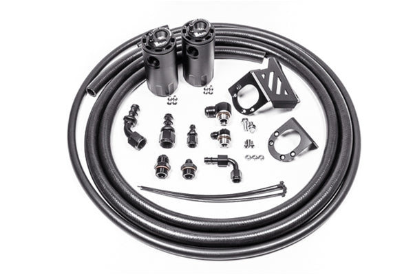 20-0840-FL Dual Catch Can Kit, 05-23 Tacoma