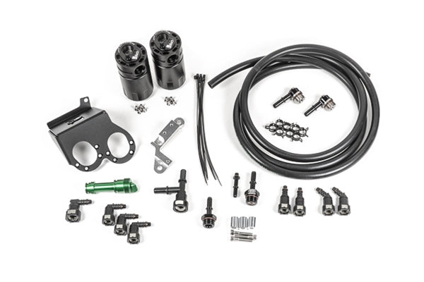 20-1186-FL Catch Can Kit, 15-19 Corvette Z06