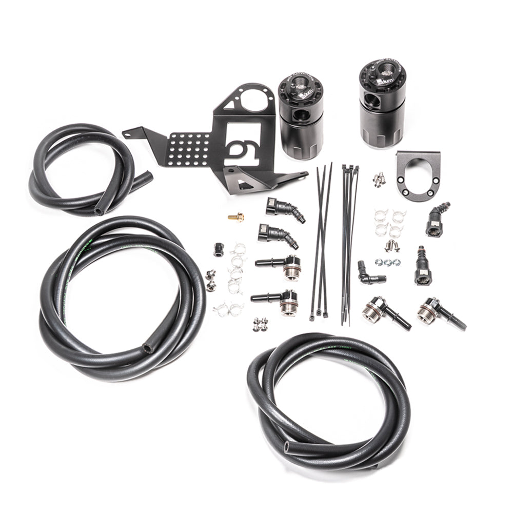 20-1338-FL Dual Catch Can Kit, 98-05 Mazda MX-5