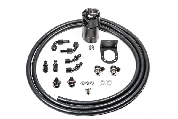20-1806-FL Single Fluid Lock Catch Can 6AN Kit
