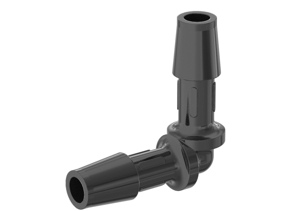 Hose Adapter, 5/16in, 90 Degree