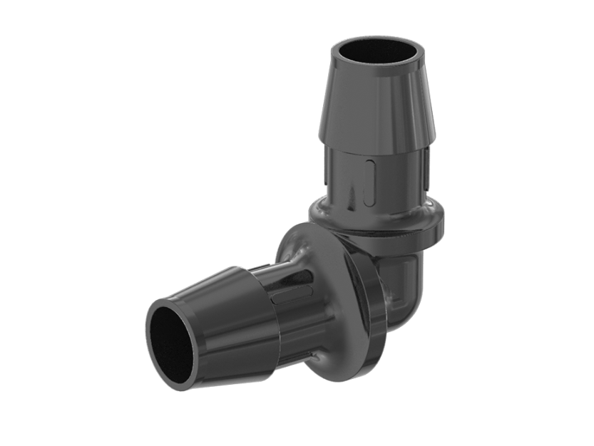 Hose Adapter, 5/8in, 90 Degree