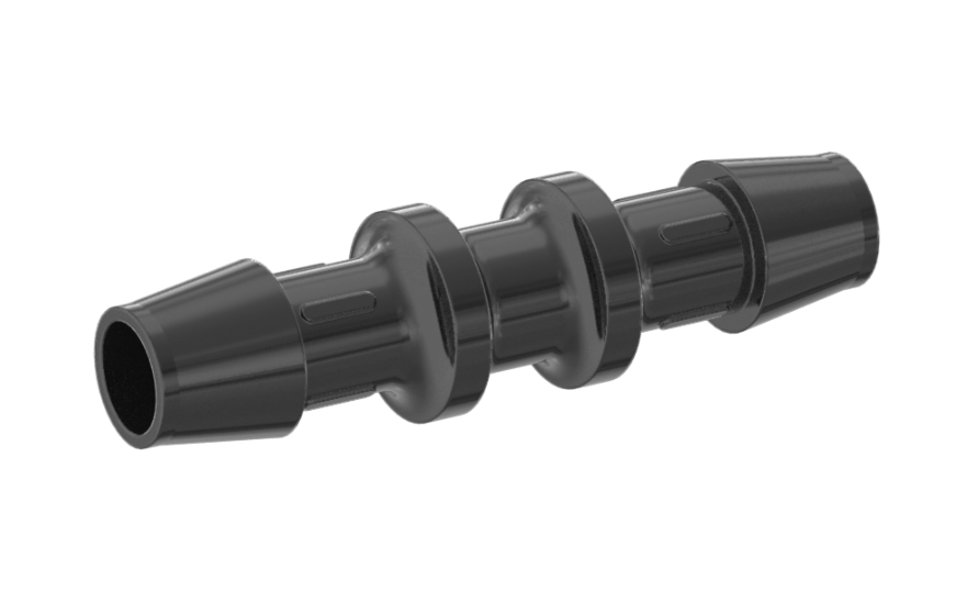 Union, 1/2in, Black