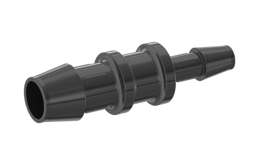 Reducer, 5/8in to 3/8in, Black