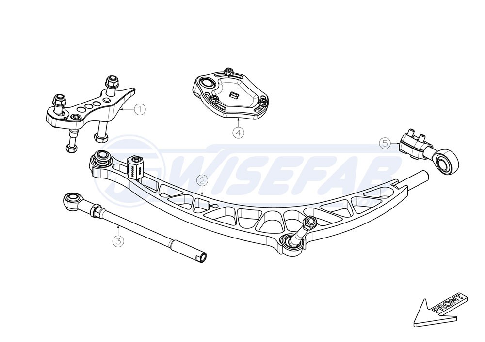 BMW E36 E36M Front Drift Angle Lock Kit V2