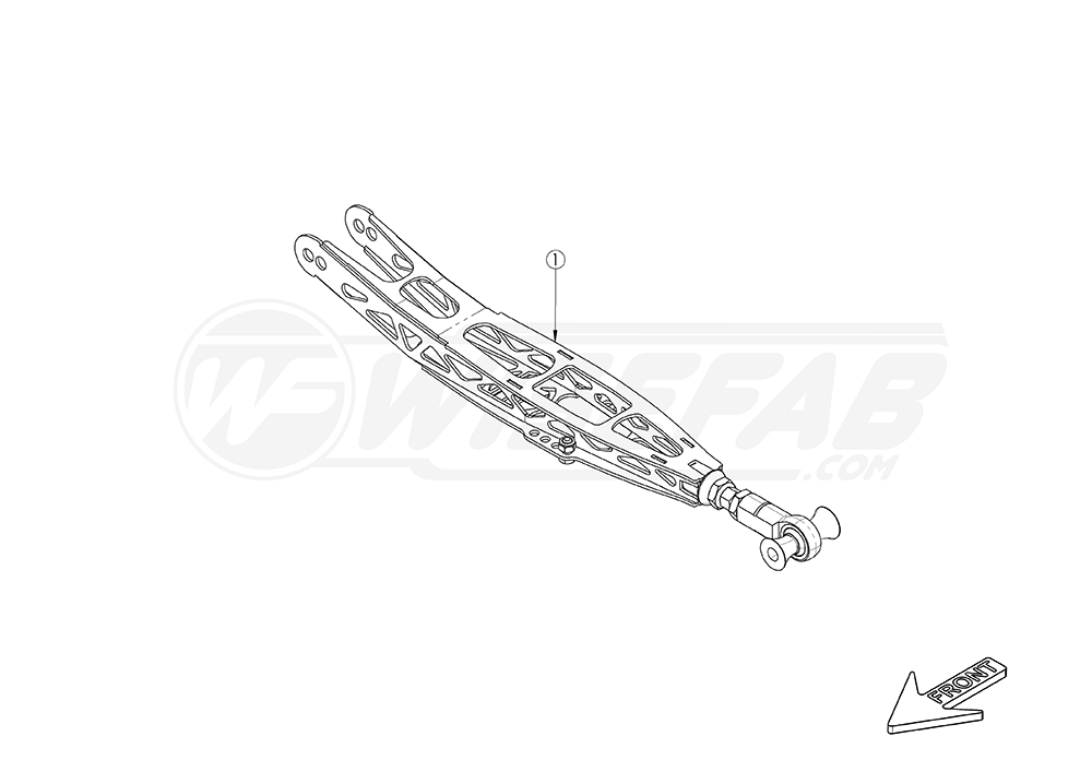 BMW E36  E46 Rear V2 Upper Link Kit